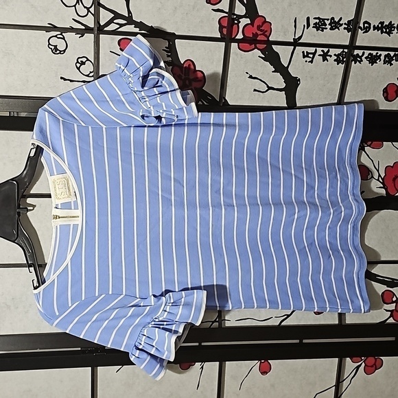 Sail to Sable Tops - Sail to Sable Short Sleeve Striped Top Size‎ XS